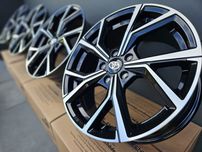 TOYOTA 17 " Nowe 5x114,3 C-HR Corolla Cross RAV4 CHR Felgi Czarne