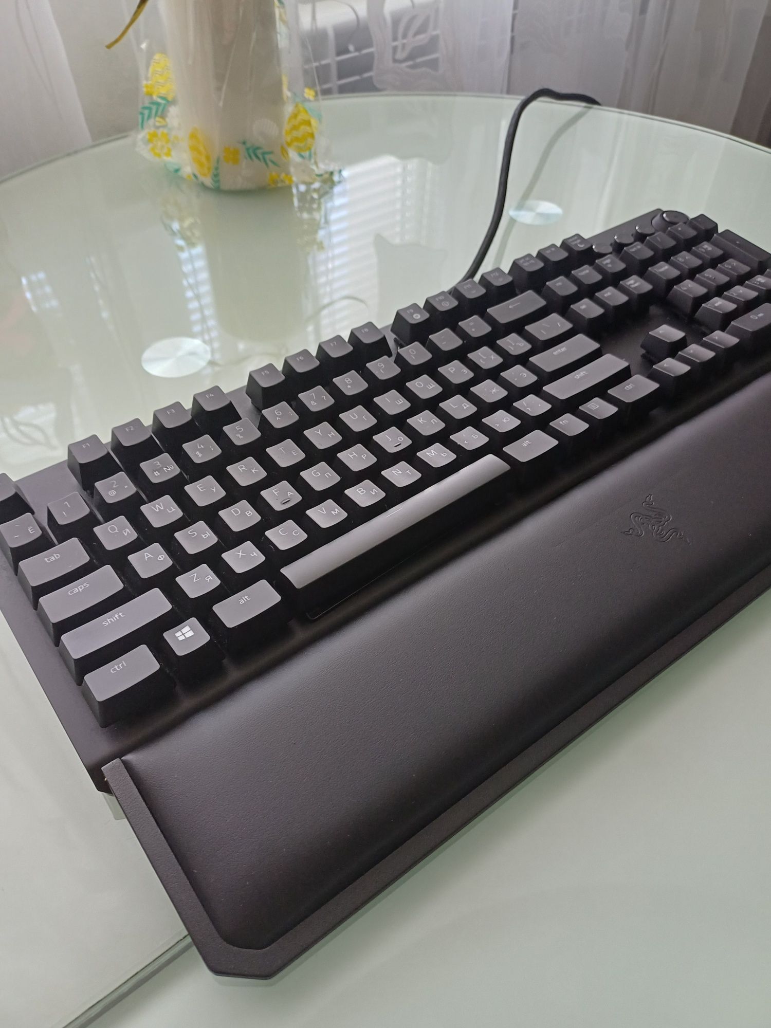 Игровая клавиатура RAZER BlackWidow Elite, Green Switch, RU RZ03-0262