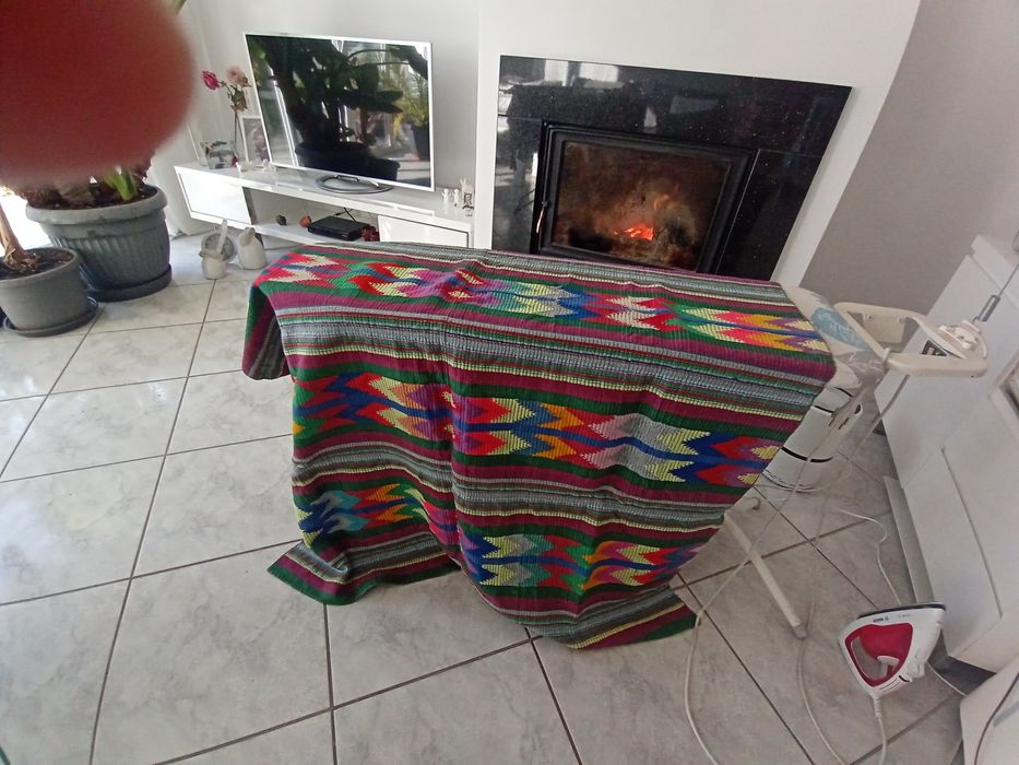 Narzuta na fotel lub kanape kolorowa