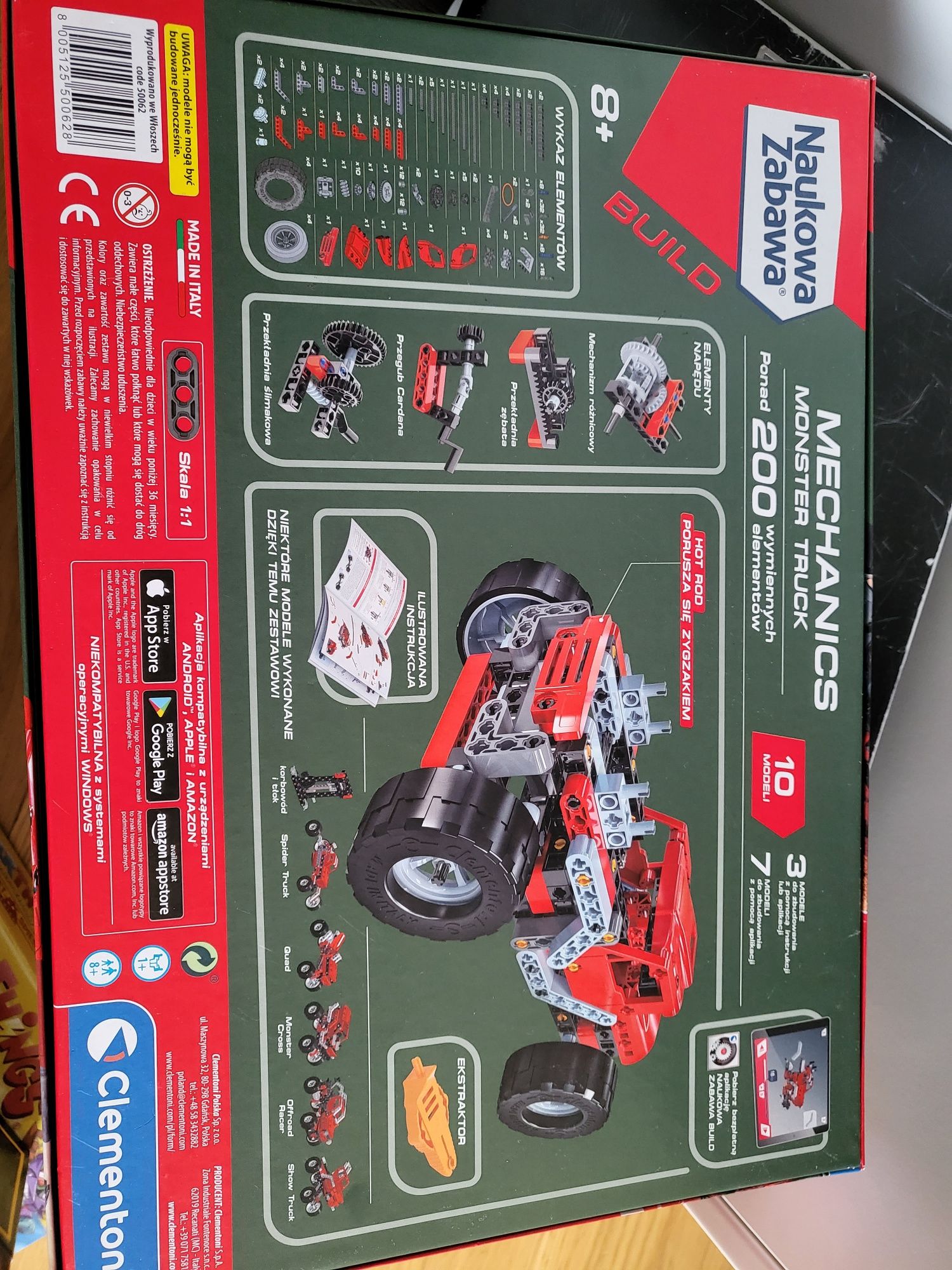Mechanics Monster Truck naukowa zabawa