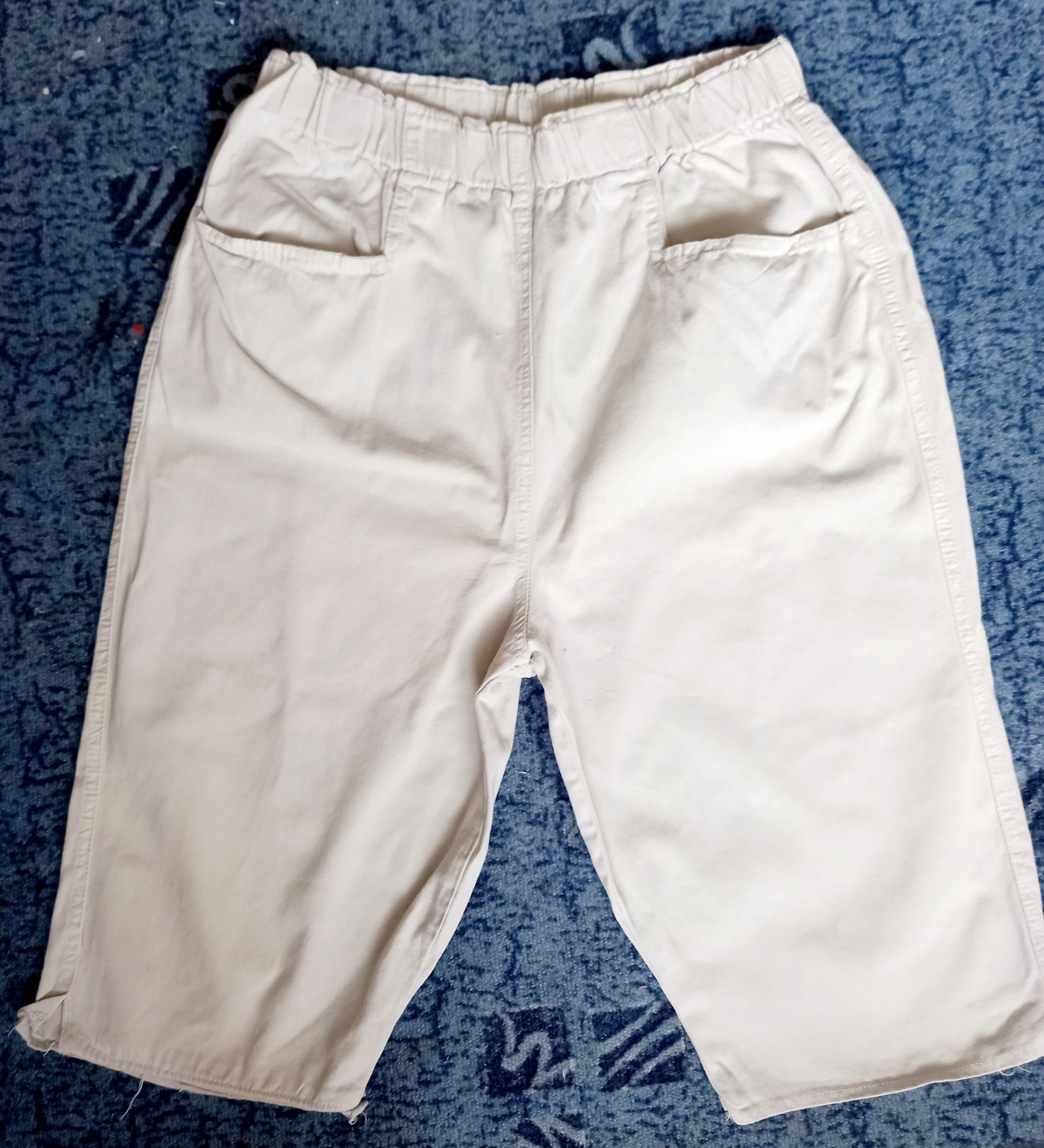 Spodnie rybaczki beżowe- rozmiar 38/40 XL