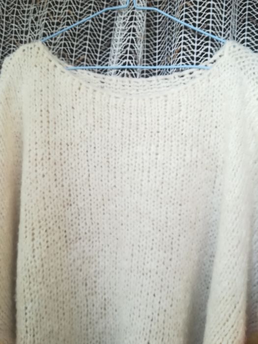 Тёплый шикарный стильный свитер оверсайз кардиган туника