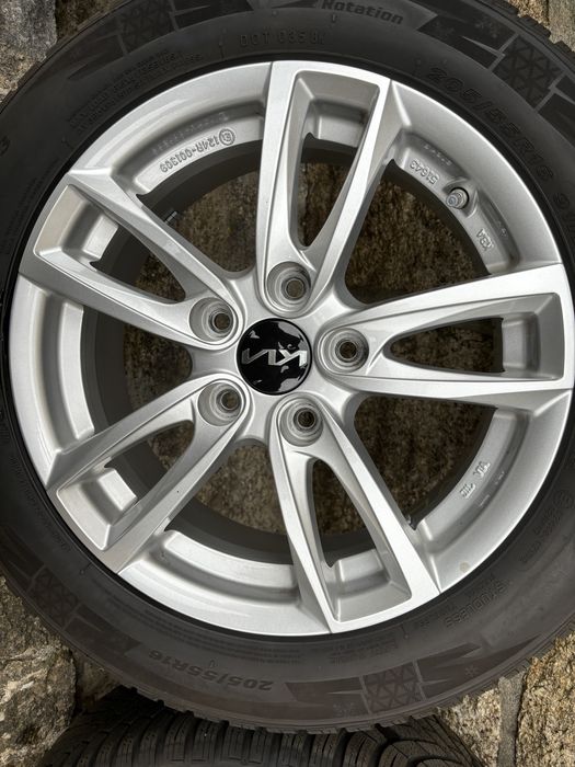 Jantes 16” | 6.5JX16 H2 ET50 (Pneus 205 55 R16)