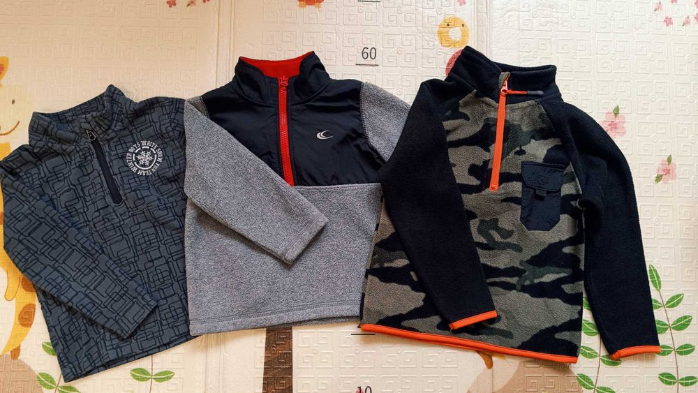 Флісові кофти 86/92/104/110/116/122 теплий одяг на хлопчика