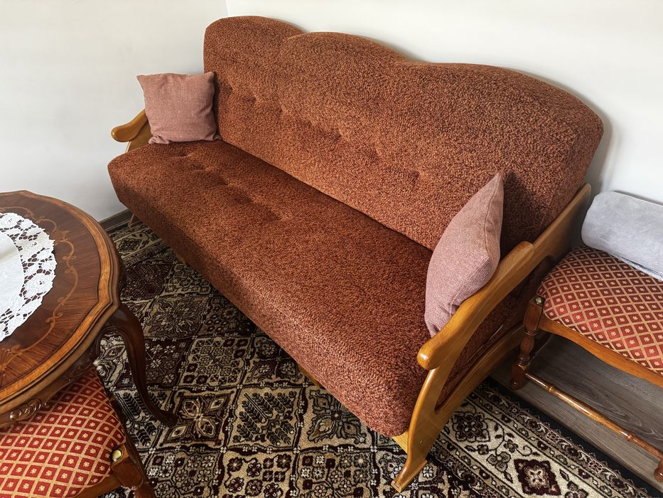 Wypoczynek sofa + dwa fotele