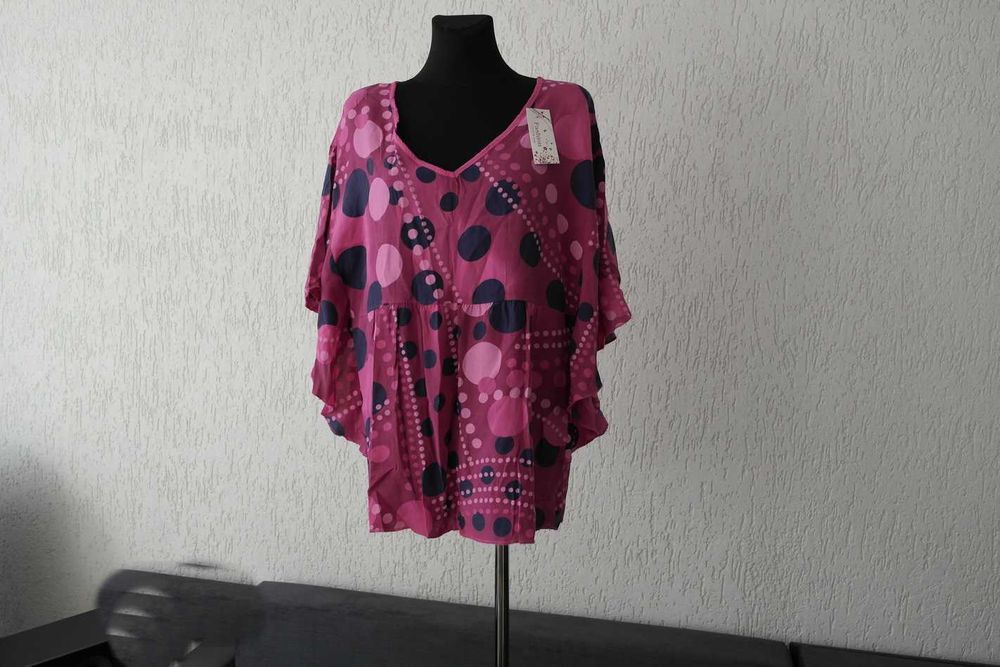 Bluzka nietoperz kolorowa 40