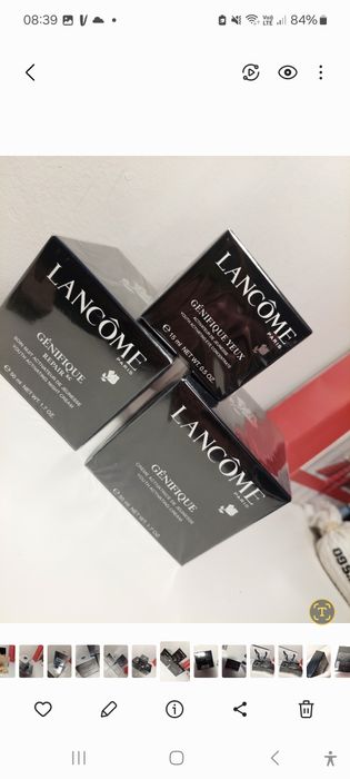 Tylko dziś taka cena zestaw Lancome Genifique trzy kremy