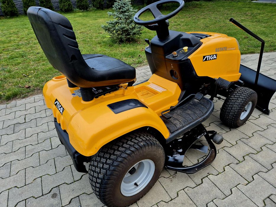 Traktorek Kosiarka STIGA tornado 18.5 KM Pług