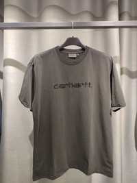 Футболка CARHARTT WIP Script T-shirt Washed Black
