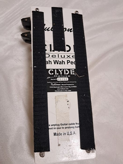 Pedal Wah wah Fulltone Clyde Deluxe