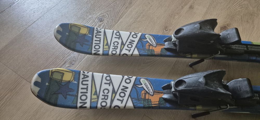 Narty 120, buty r. 35, kask dla dziecka