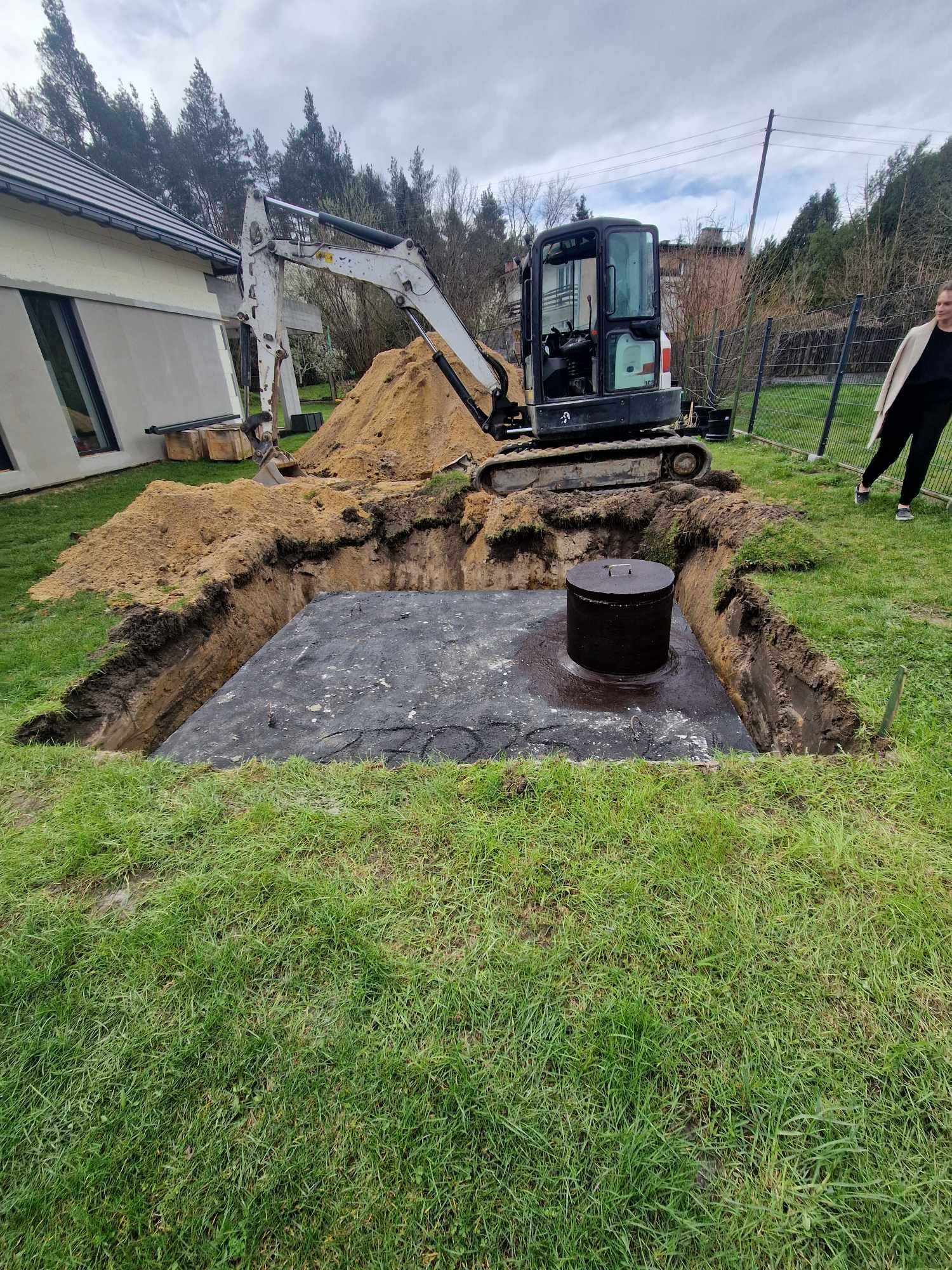 Szambo betonowe Zbiornik betonowy Deszczówka Piwnica Schron Ostrów Maz