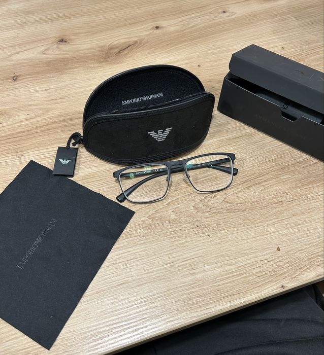 Okulary korekcyjne męskie Emporio Armani