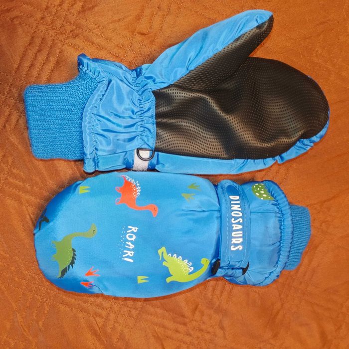 Дуже теплі зимние перчатки 8-9 років, варежки рукавицы