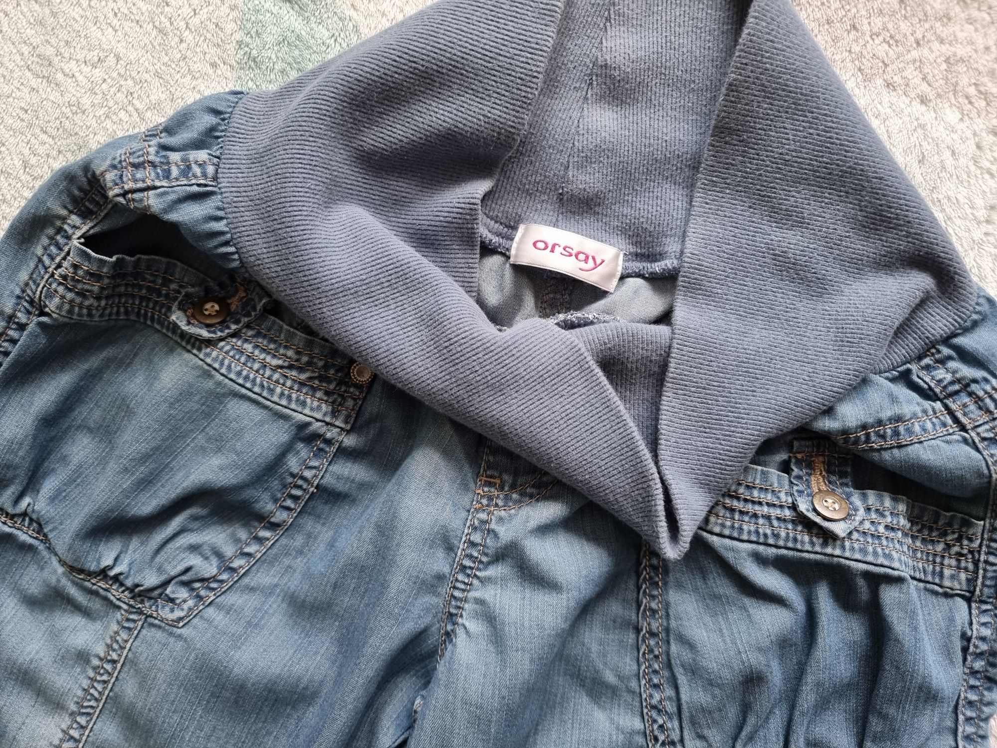 Orsay 36 S / M ciążowe krótkie spodenki jeans