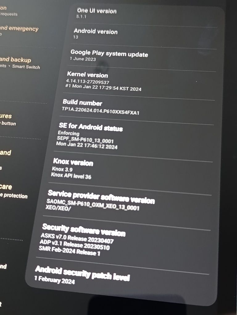 Tablet samsung galaxy tab s6 lite 64 gb do rysowania notatek szary