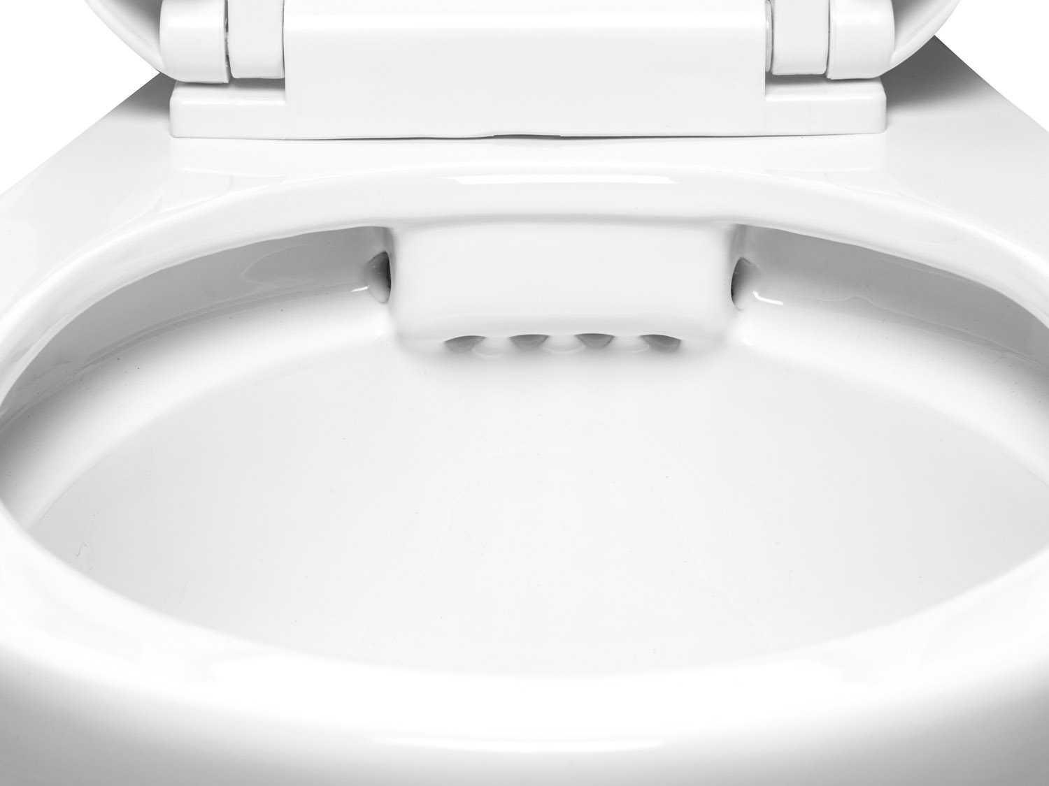 WC kompakt stojący biały deska wln odpływ poziomy miska bezkołnierzowa