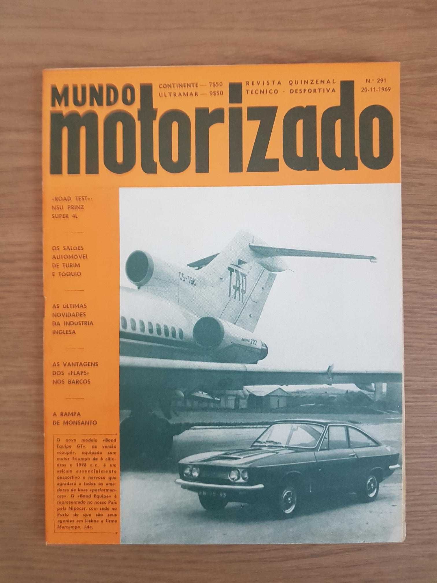Revista Mundo Motorizado Nº291 (Ano:1969)
