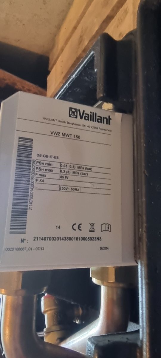 Vaillant VWZ MWT 150–moduł wymiennika glikol/ woda