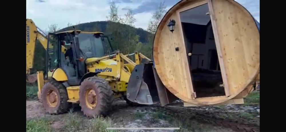 Usługi koparko-ładowarka i minikoparka wynajem