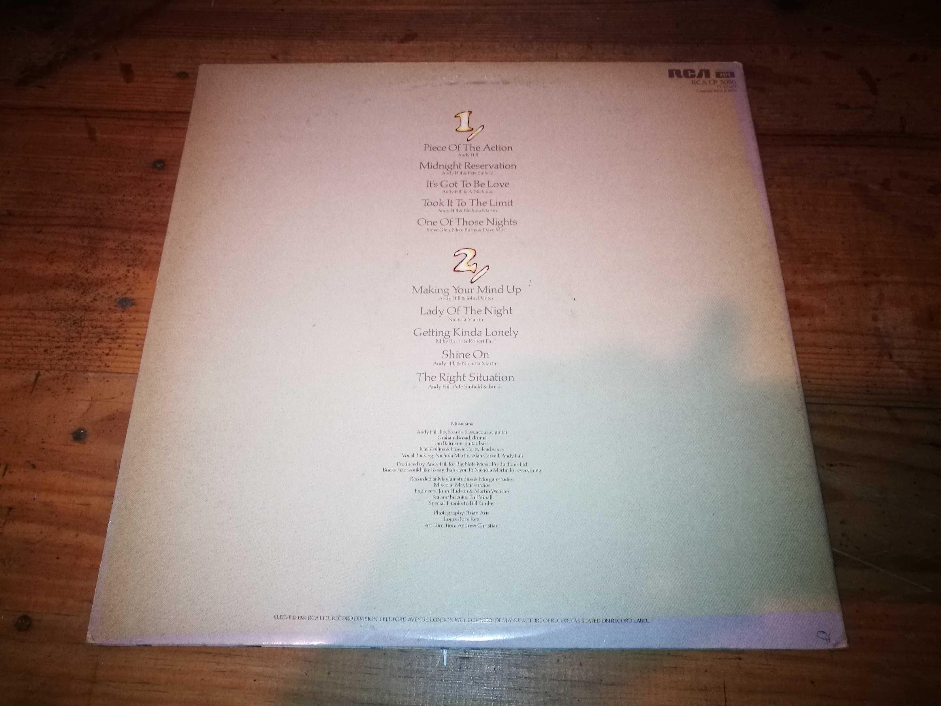 BUCKS   FIZZ  - Bucks Fizz LP
