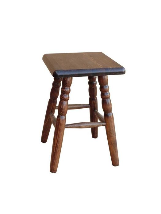 Taboret drewniany sosnowy 45 cm Toczony Kuchnia  PRODUCENT MEBLI