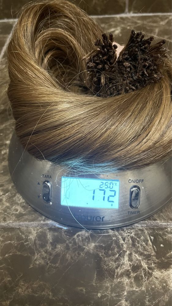 Волосы для наращивания 70 грамм 50 см