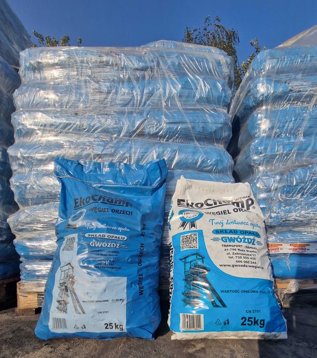 Węgiel Orzech EkoChamp® 27-30MJ dostawa w cenie - Oferta Śląsk