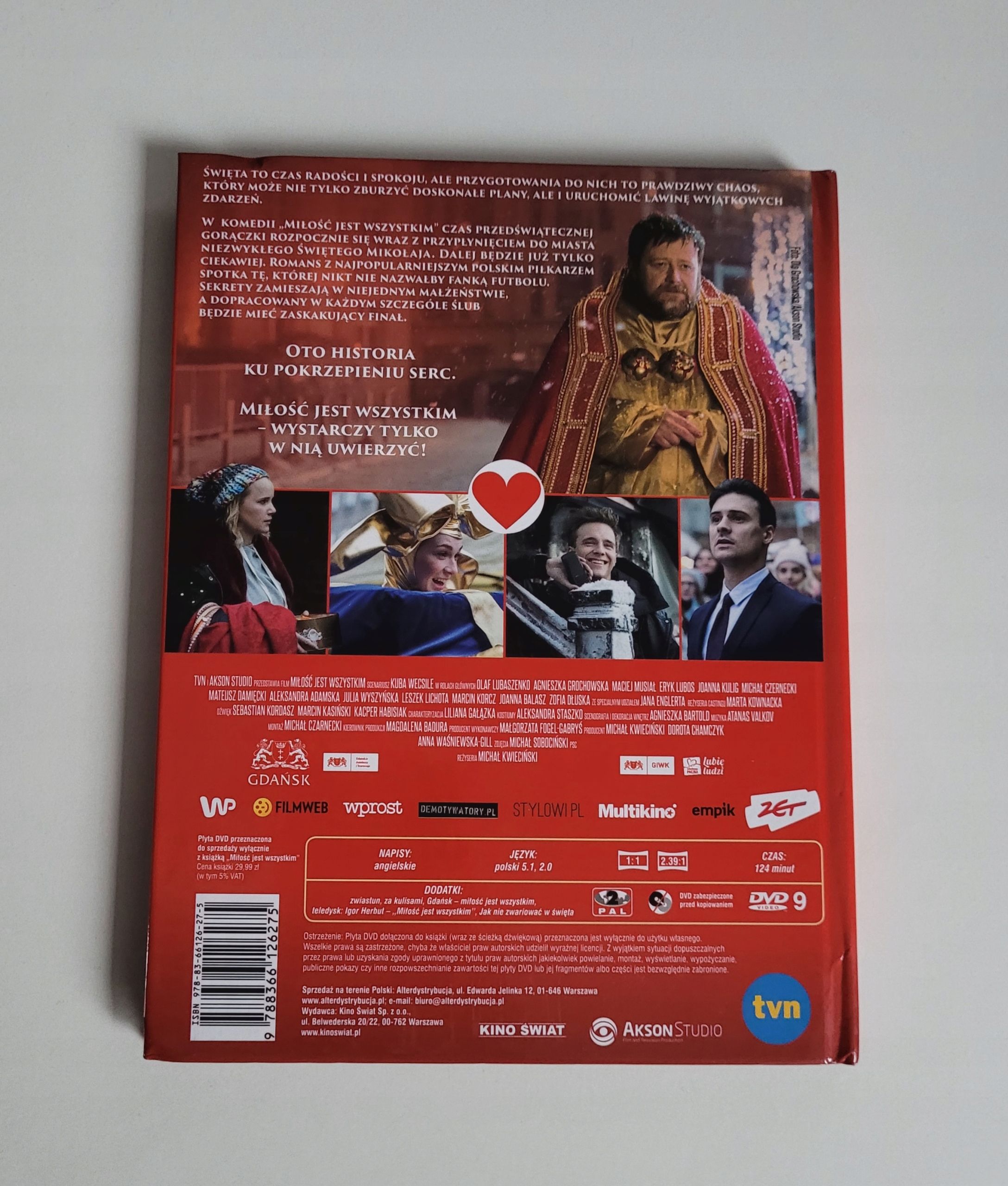 Miłość Jest Wszystkim Płyta Dvd