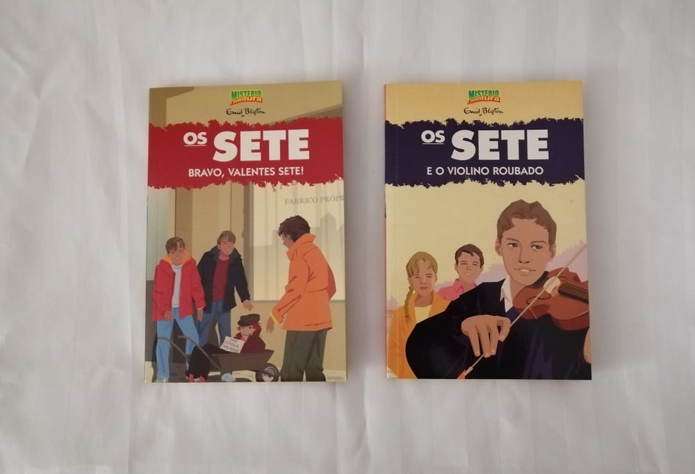 Livros juvenis Uma Aventura, Os Sete