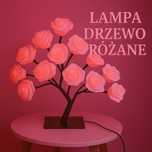 Lampka Led Drzewko Różane Prezent Dla Dziewczyny Romantyczna Ozdoba