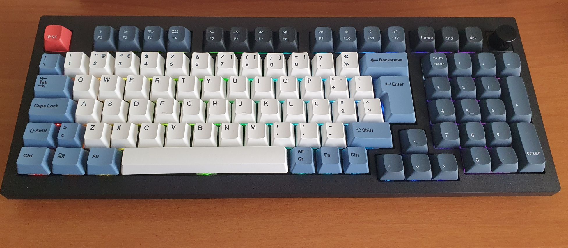 Teclado ISO PT Keychron V5 MAX