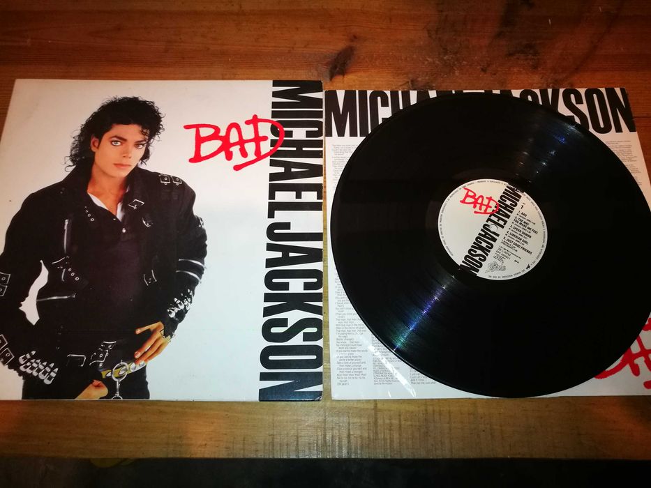 MICHAEL JACKSON - BAD (Edição Portuguesa - Gatefold - 1987) LP