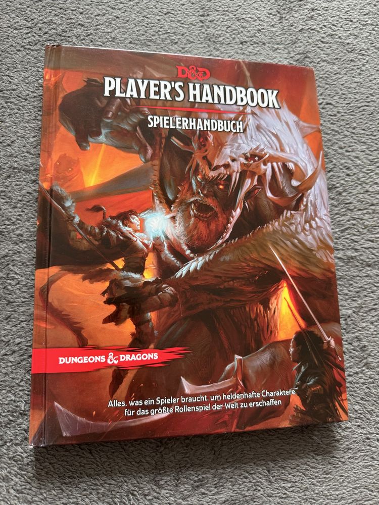 Dungeons and Dragons player’s handbook i monster manual