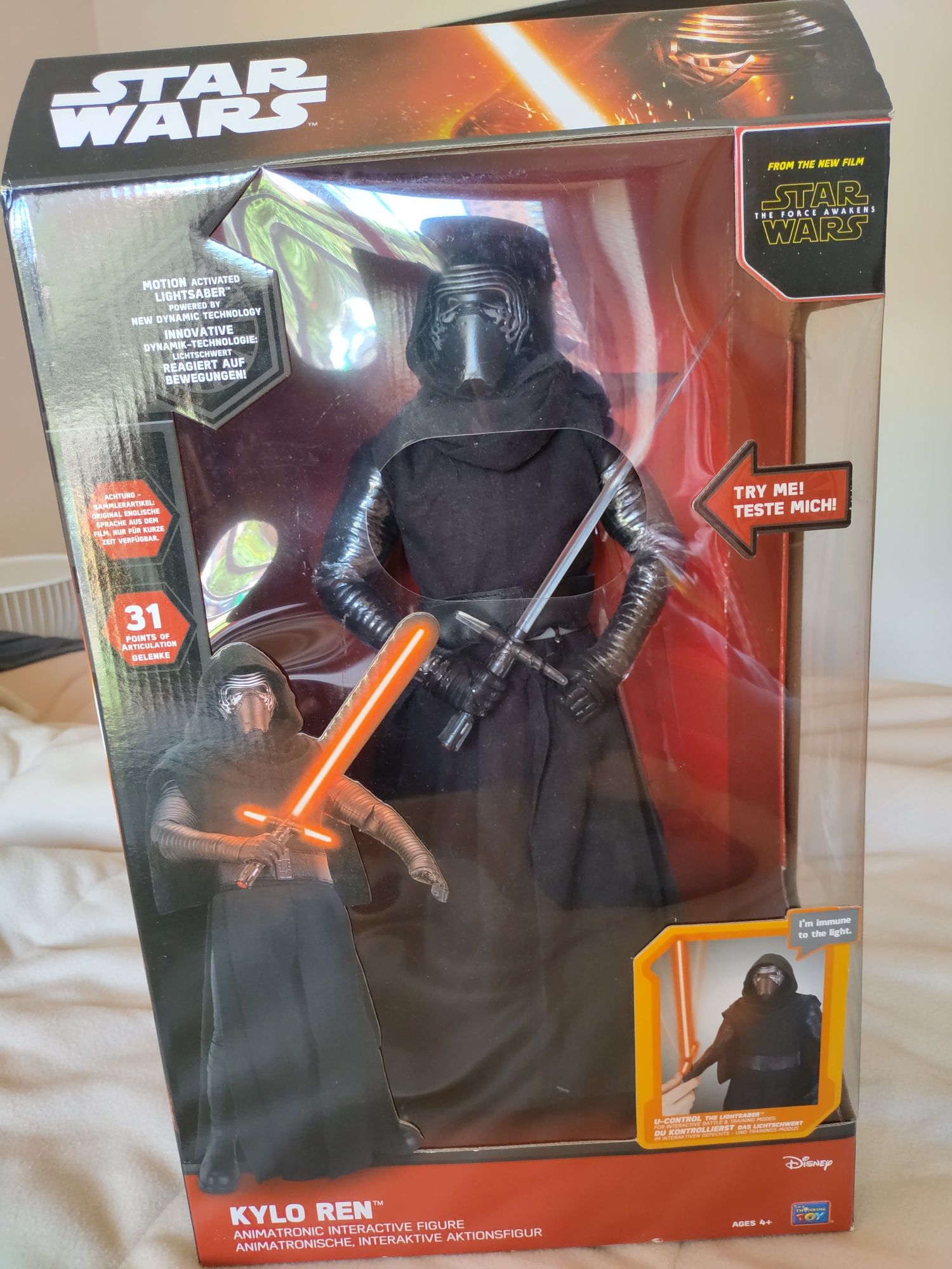 Figura interativa Kylo Ren