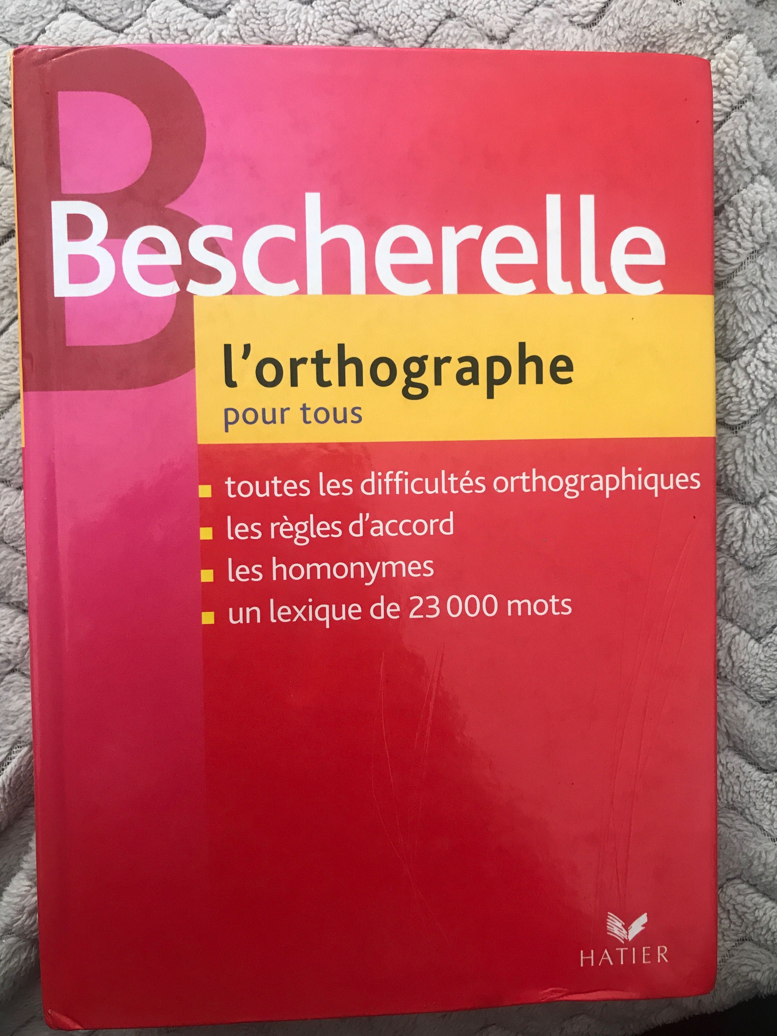 bescherelle la grammaire+l’orthographe pour tous/ французька мова