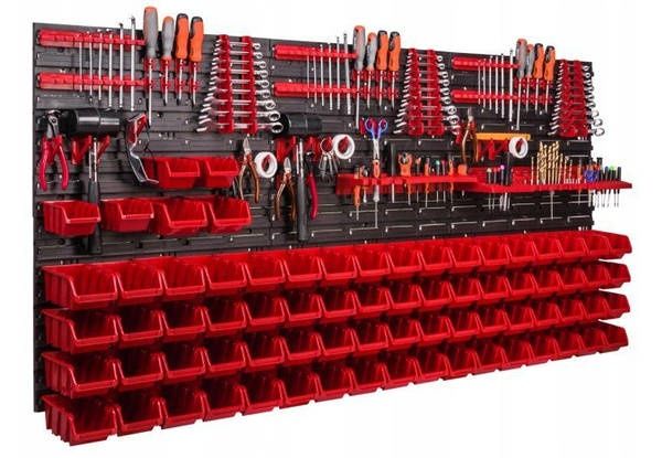 Панель інструментів Kistenberg 174*78 см + 74 контейнери