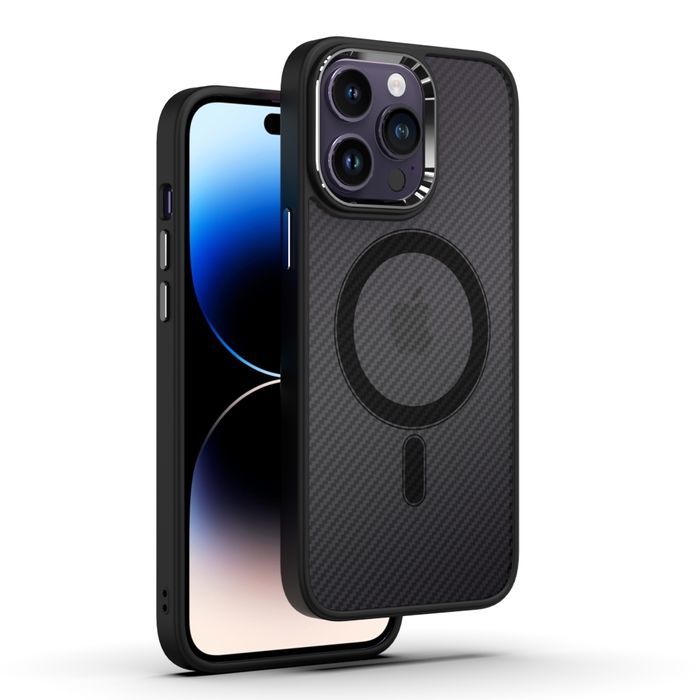 Tel Protect Magnetic Carbon Case Do Iphone 11 Pro Czarny