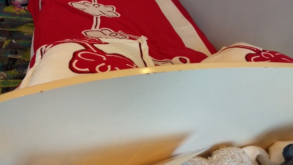 Łóżko, Meblik Orchidea bordo