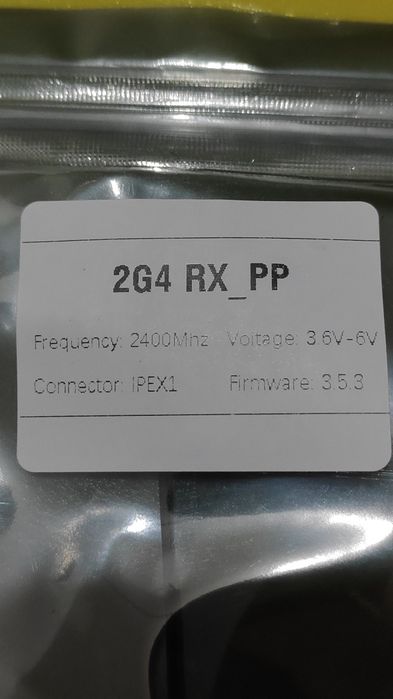 Elrs 2.4 sologood MILELRS
Наявність 50+ штук.
Usdt
Olx
Накладений