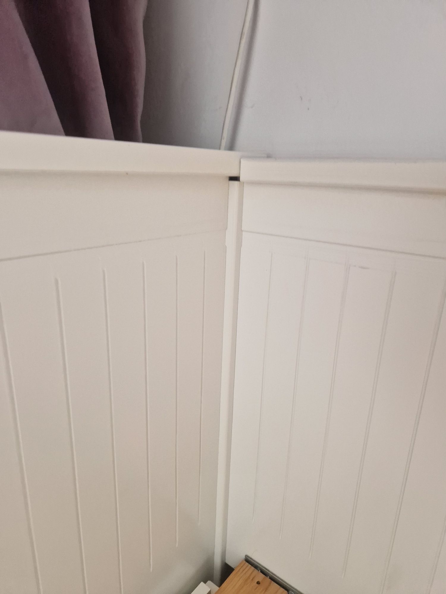 REZERWACJA - Łóżko Hermes Ikea + dwa materace