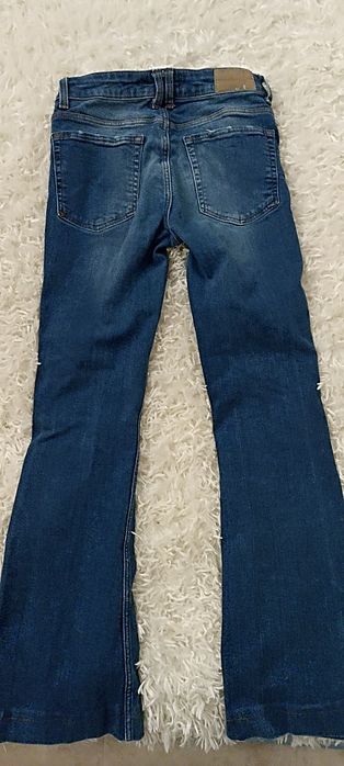 Spodnie jeansy dzwony rozmiar 32 Zara