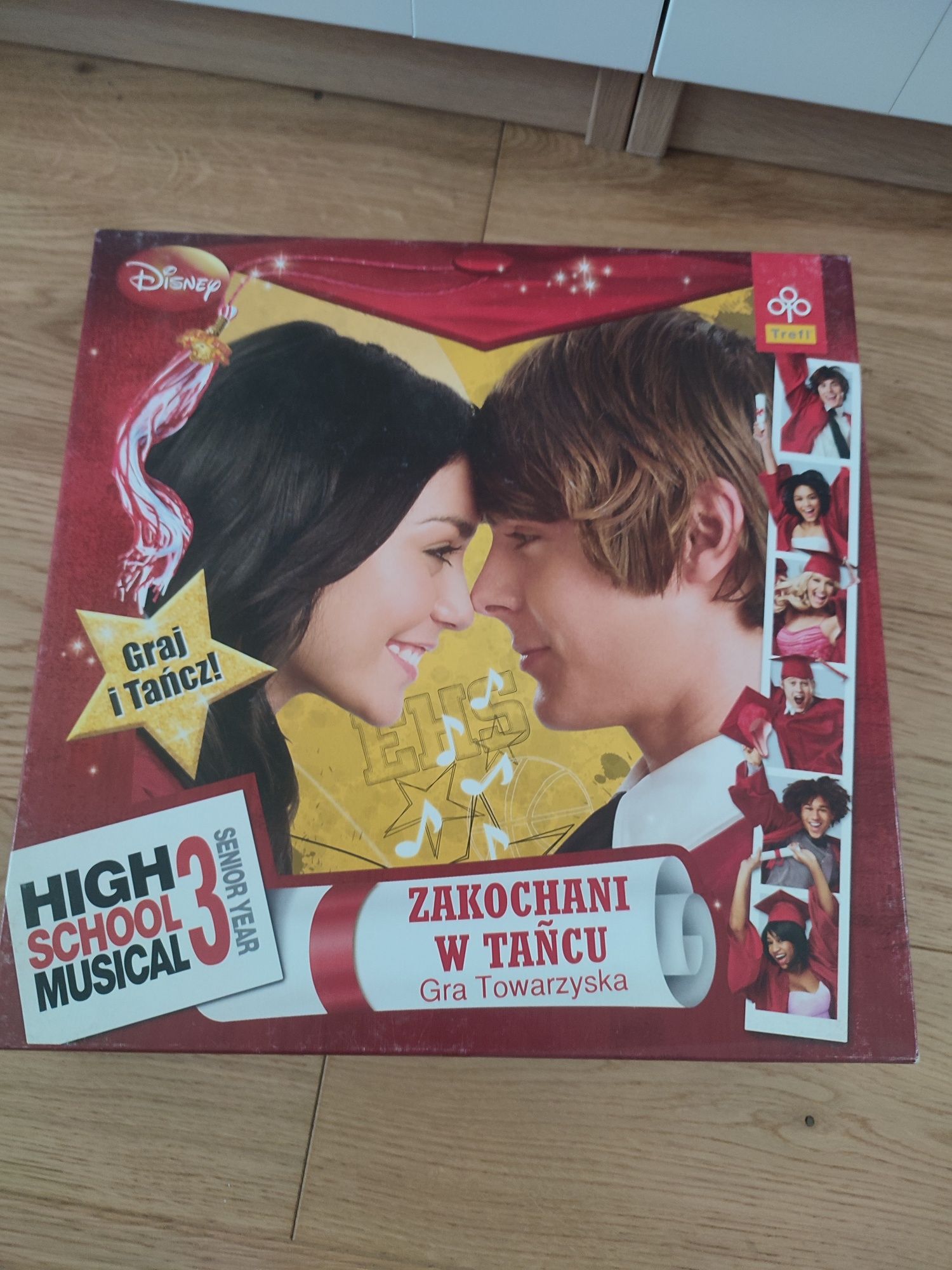 Gra planszowa "Zakochani w tańcu" High School Musical