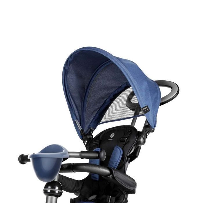 Rowerek Trójkołowy Spacerówka Cosy Blue Qplay