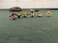 Conjunto de minions para brincar