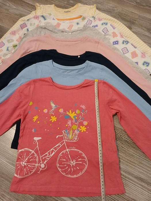 Bluzki dziewczęca 7 szt.