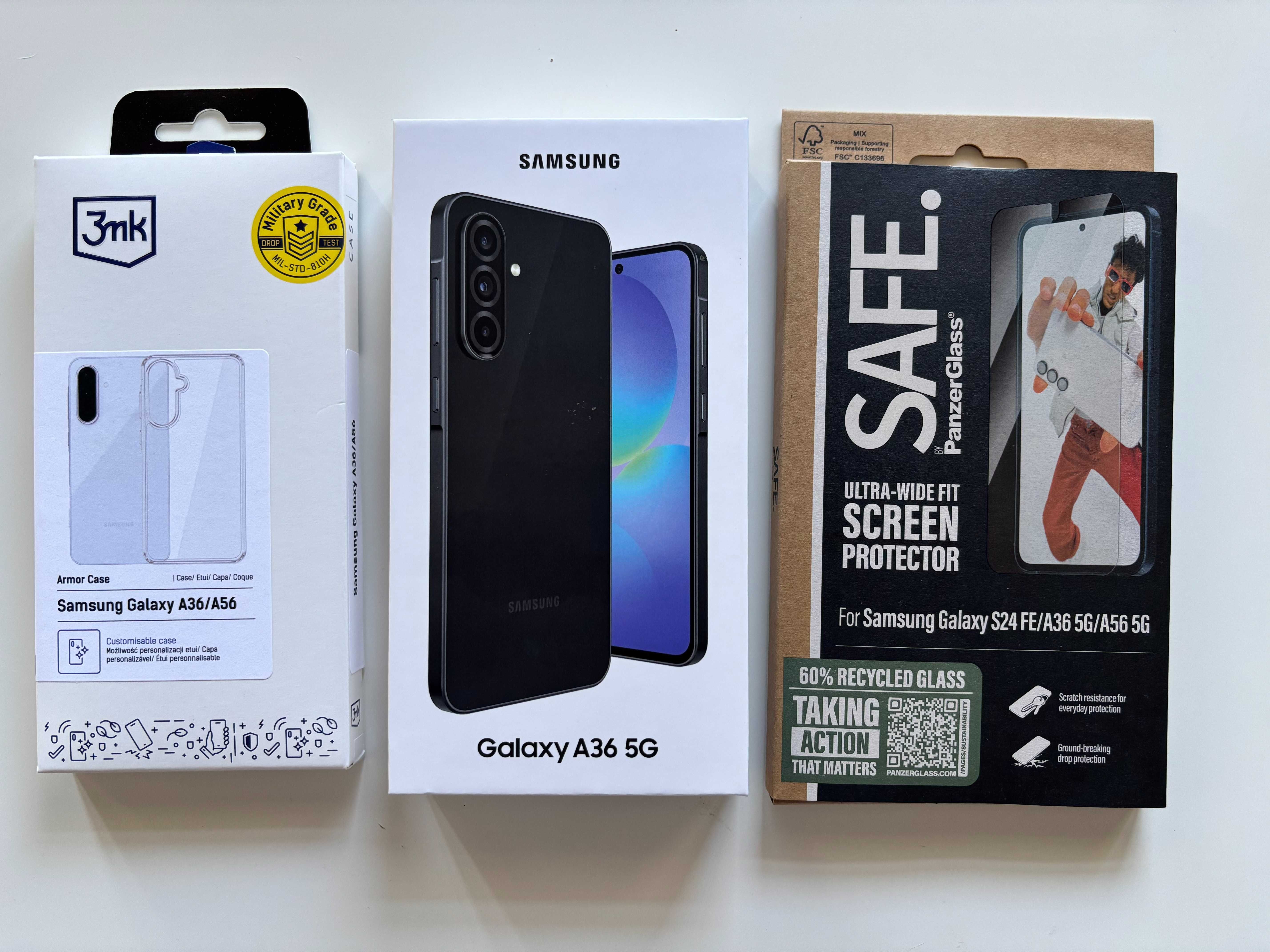 Samsung A36 5G – Novo, Selado, com Capa e Película