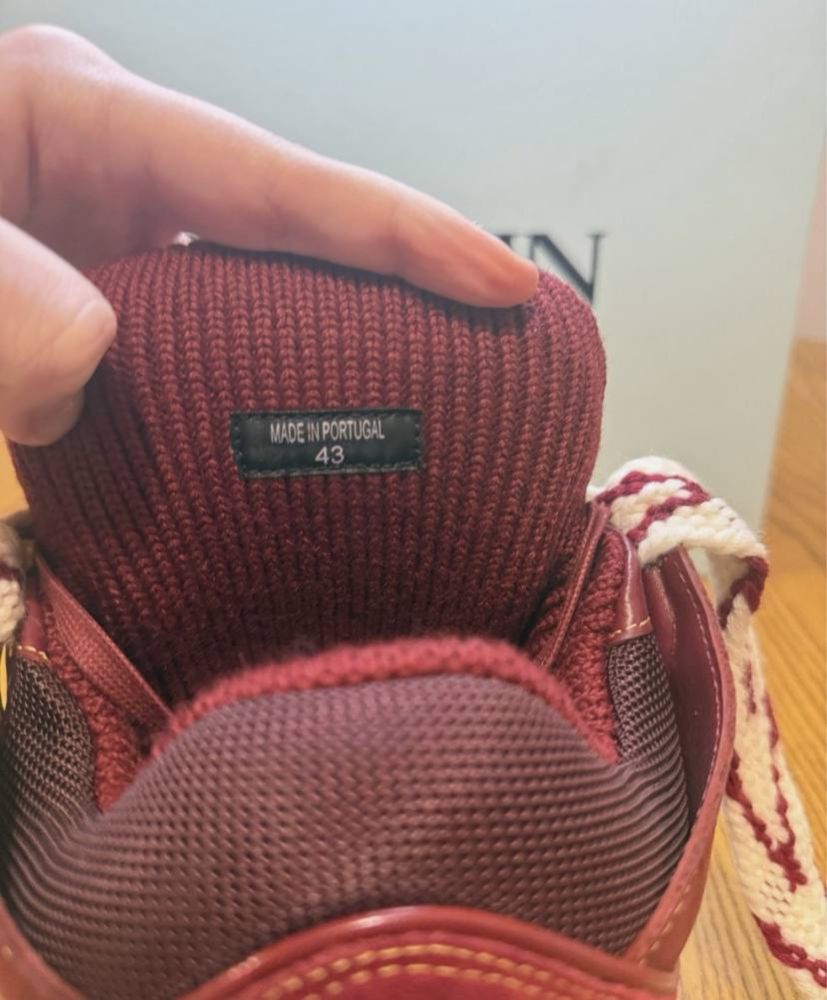 Кросівки lanvin curb