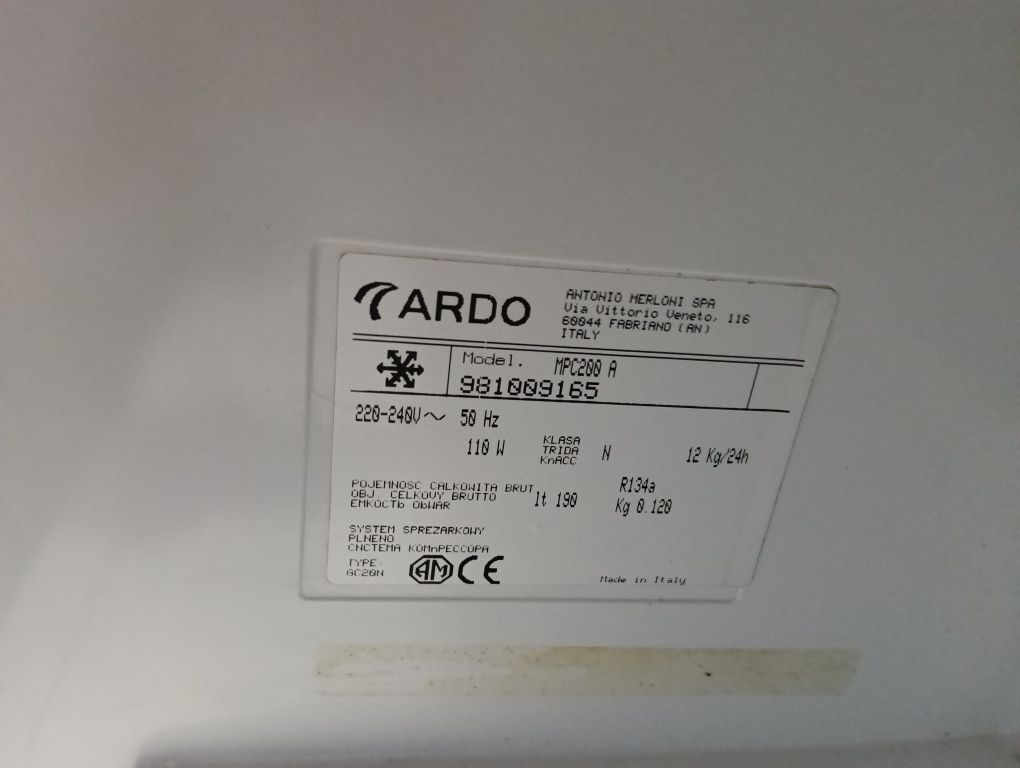 Zamrażarka ARDO 6 szufladkowa