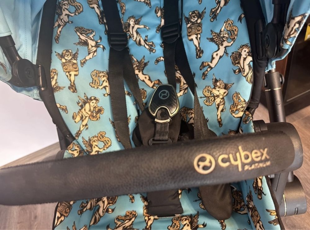 Cybex priam 2.0 cherubs blue Jeremy Scott